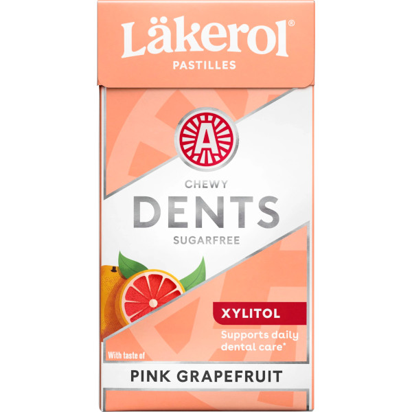 Läkerol Dents Pink Grapefruit