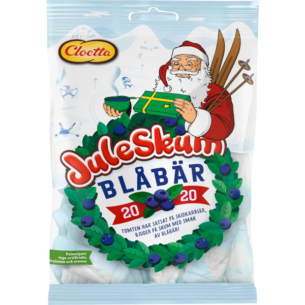 Cloetta Juleskum 2020 Blåbär