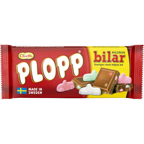 Cloetta Chokladkaka Plopp Ahlgrens Bilar