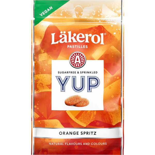 Läkerol Pastiller Yup Orange Spritz