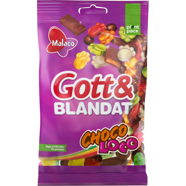 Malaco Gott & Blandat Choco Loco