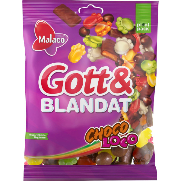 Malaco Gott & Blandat Choco Loco