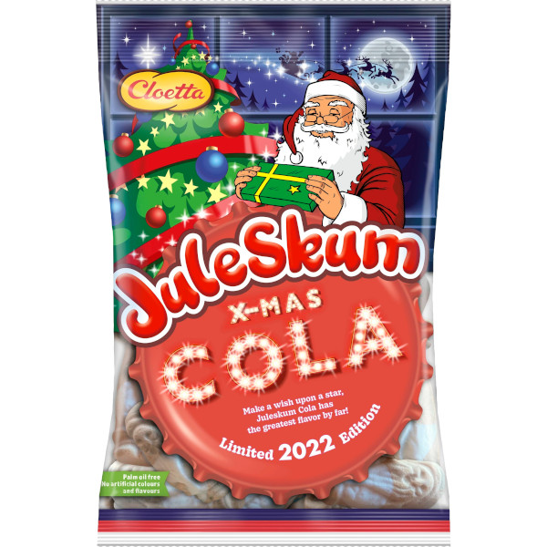 Cloetta Juleskum 2022 X-Mas Cola