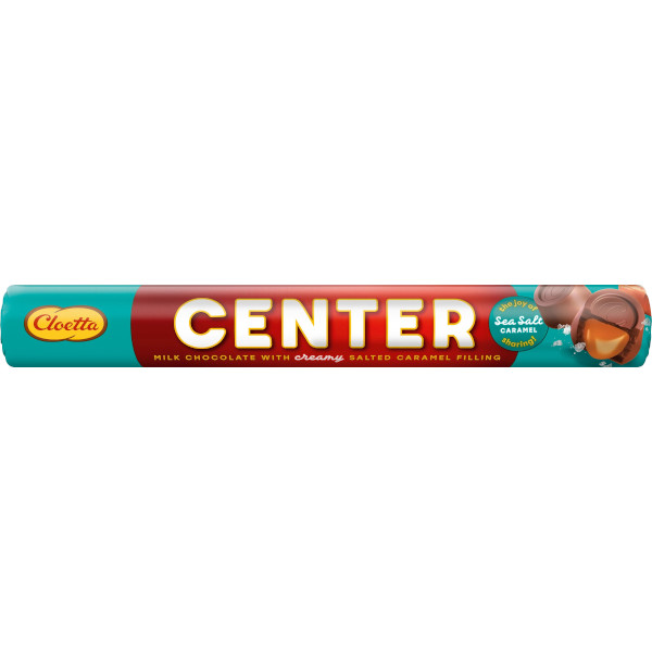Cloetta Chokladrulle Center Sea Salt/Caramel