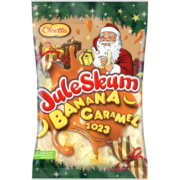 Cloetta Juleskum 2023 Banana Caramel