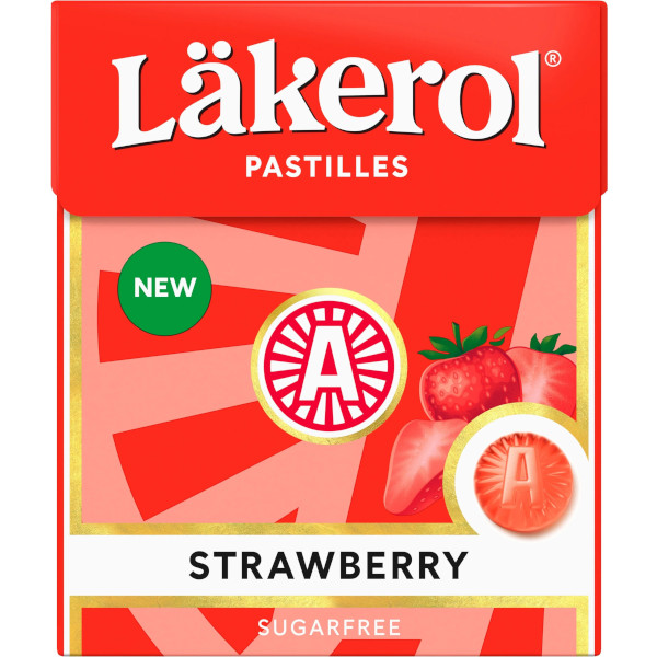 Läkerol Pastiller Strawberry