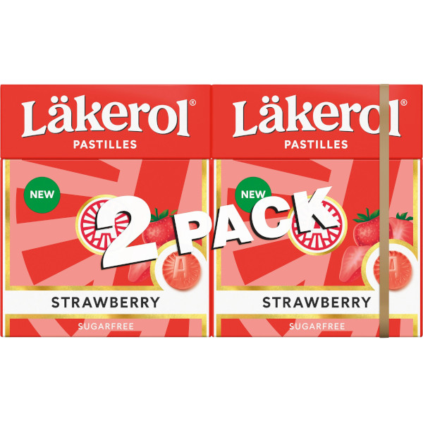 Läkerol Pastiller Strawberry
