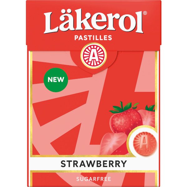 Läkerol Pastiller Strawberry