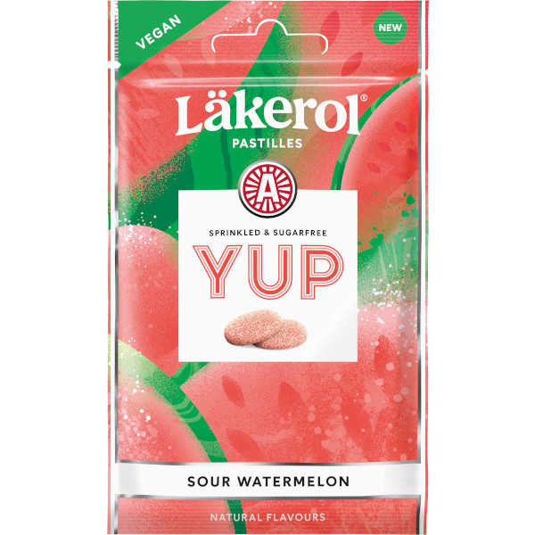 Läkerol Pastiller Yup Sour Watermelon