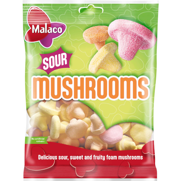 Malaco Sour Mushrooms