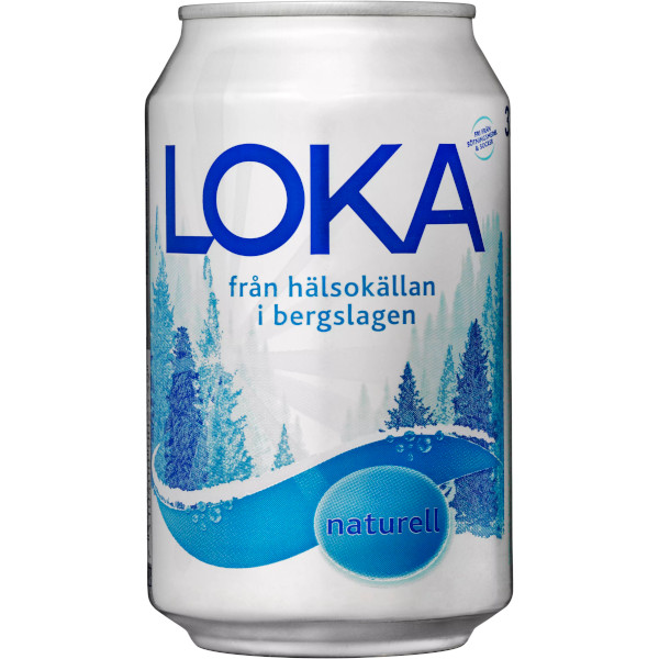 Loka Kolsyrat Vatten Naturell