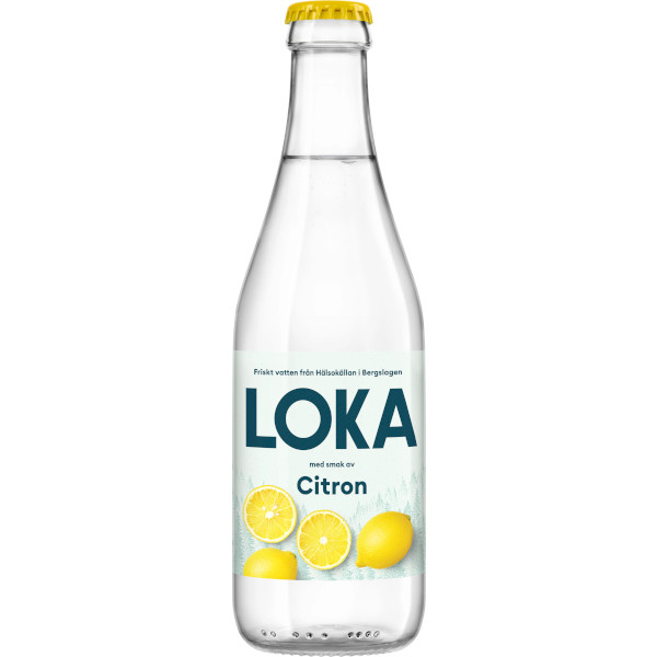 Loka Kolsyrat Vatten Citron