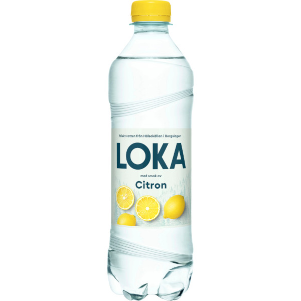 Loka Kolsyrat Vatten Citron