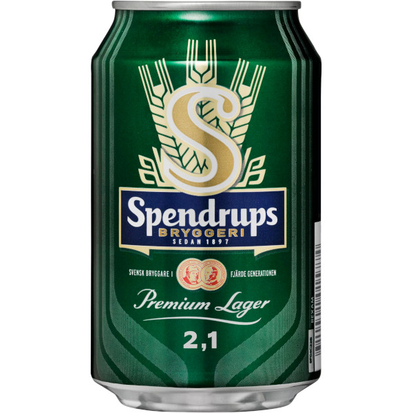 Spendrups Öl Premium Lager 2,1%
