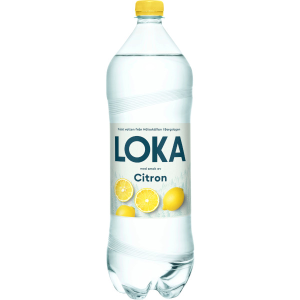 Loka Kolsyrat Vatten Citron