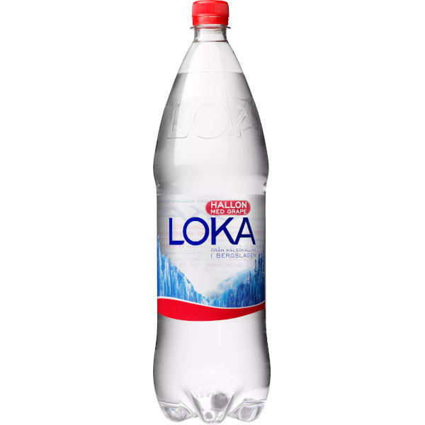 Loka Kolsyrat Vatten Hallon/Grape