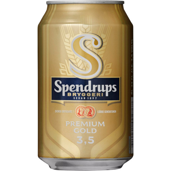 Spendrups Öl Premium Gold 3,5%