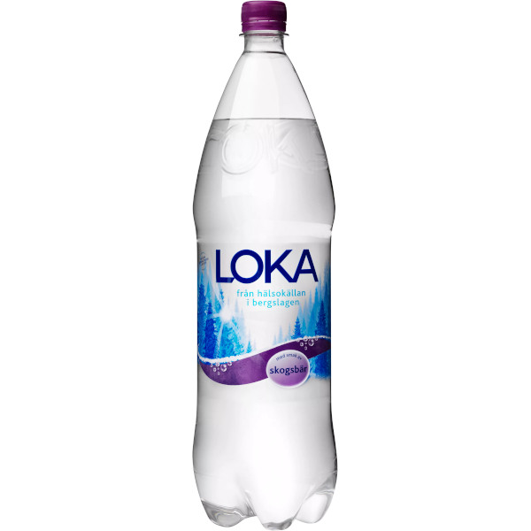 Loka Kolsyrat Vatten Skogsbär