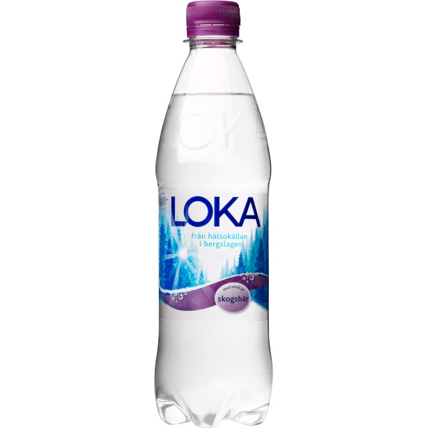 Loka Kolsyrat Vatten Skogsbär