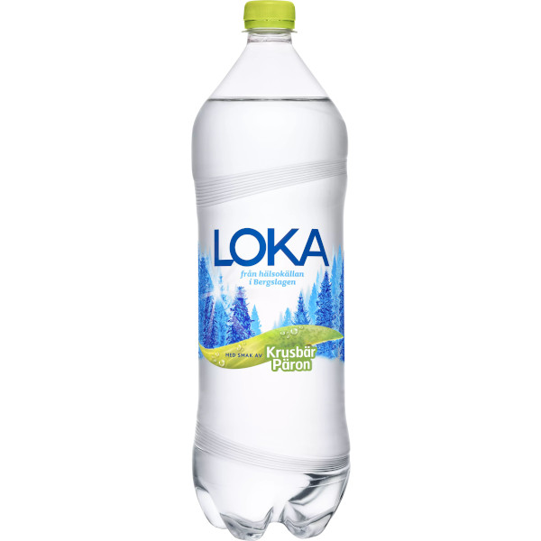 Loka Kolsyrat Vatten Krusbär/Päron
