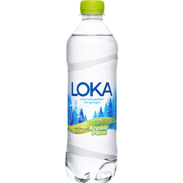 Loka Kolsyrat Vatten Krusbär/Päron