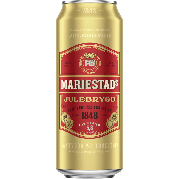 Mariestads Julebrygd 5,8%