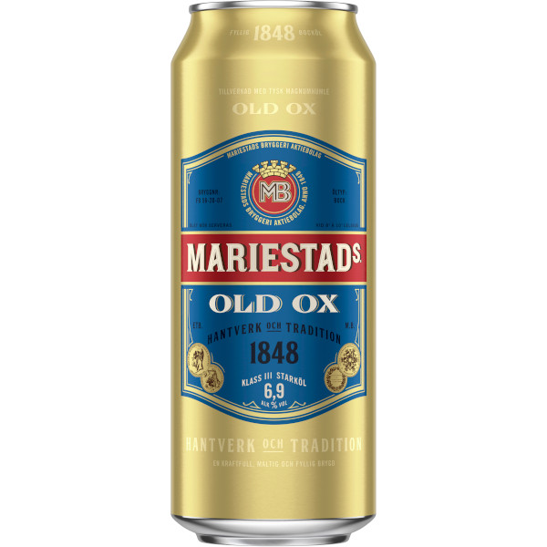 Mariestads Öl Old Ox 6,9%
