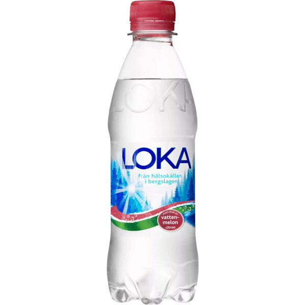 Loka Kolsyrat Vatten Vattenmelon/Citron