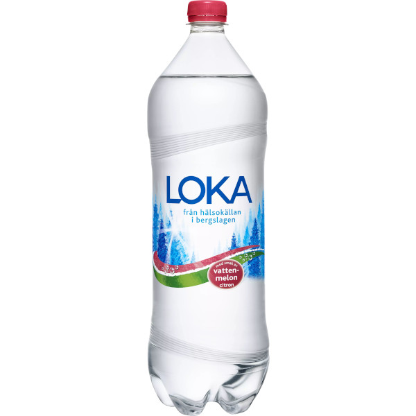 Loka Kolsyrat Vatten Vattenmelon/Citron