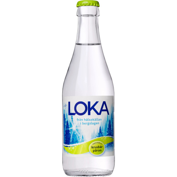 Loka Kolsyrat Vatten Krusbär/Päron