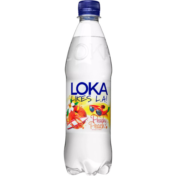Loka Kolsyrat Vatten Likes LA Peachy Peach
