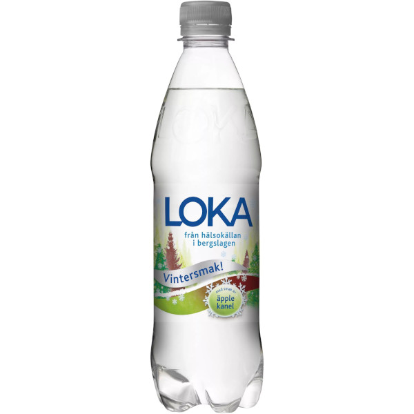 Loka Kolsyrat Vatten Äpple/Kanel