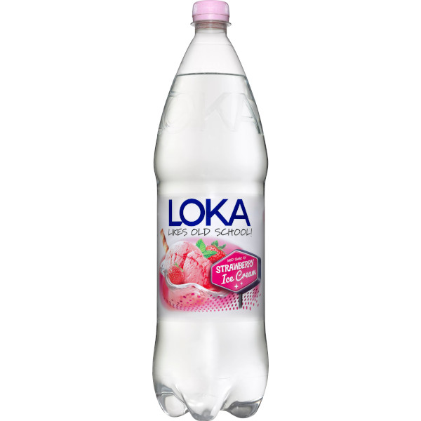 Loka Kolsyrat Vatten Likes Old School Strawberry Ice Cream