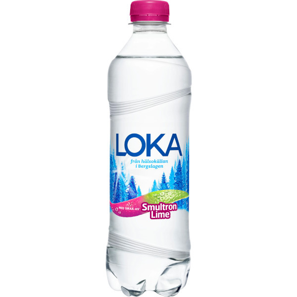 Loka Kolsyrat Vatten Smultron/Lime