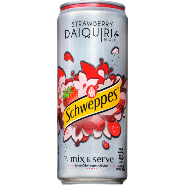 Schweppes Mixer Strawberry Daiquiri