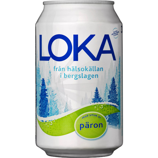 Loka Kolsyrat Vatten Päron