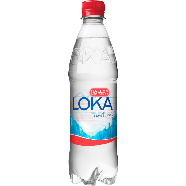 Loka Kolsyrat Vatten Hallon/Grape