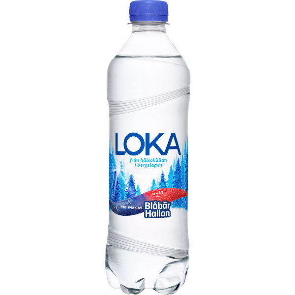 Loka Kolsyrat Vatten Blåbär/Hallon