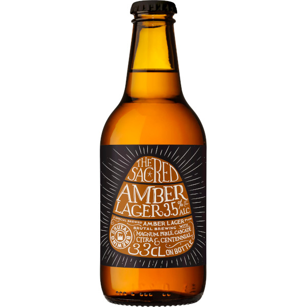 Brutal Brewing Öl The Sacred Amber Lager 3,5%