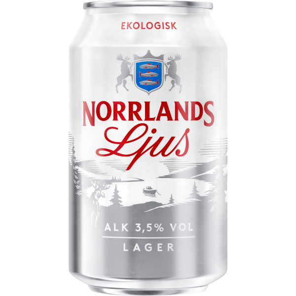 Norrlands Guld Öl Lager Ekologisk 3,5%