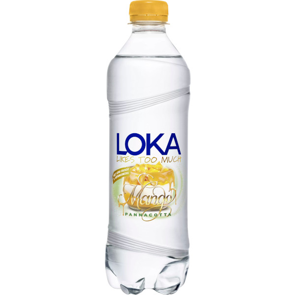 Loka Kolsyrat Vatten Likes Too Much Mango Pannacotta