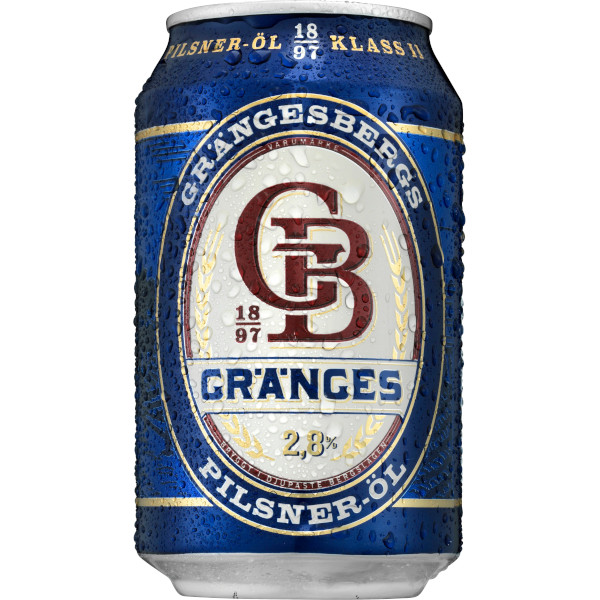 Grängesberg Pilsner 2,8%