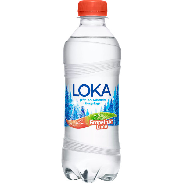 Loka Kolsyrat Vatten Grapefrukt/Lime