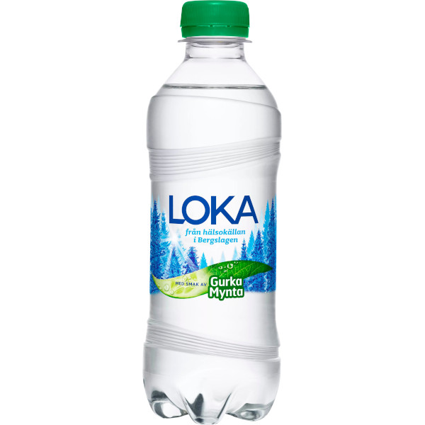 Loka Kolsyrat Vatten Gurka/Mynta