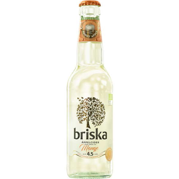 Briska Äppelcider Mango 4,5%