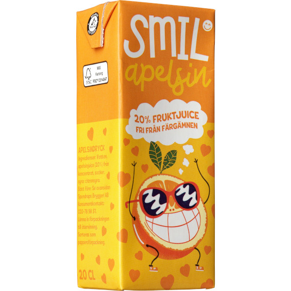 Smil Fruktdryck Apelsin