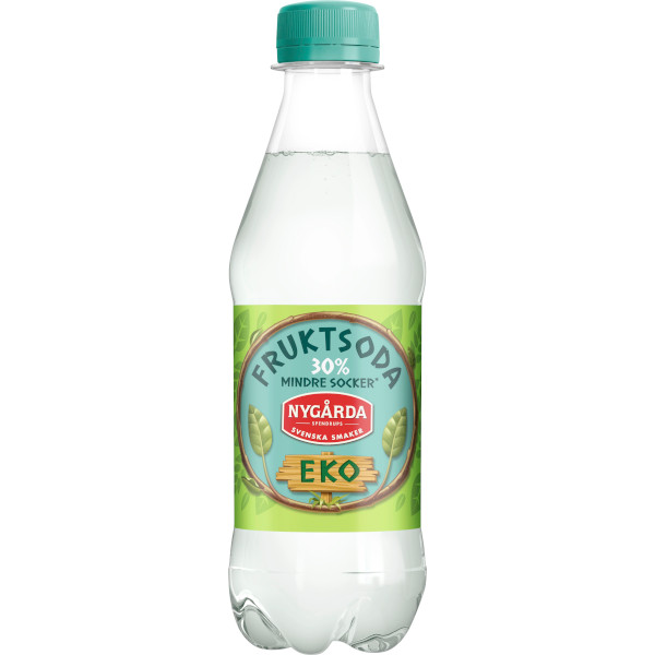 Nygårda Fruktsoda Eko 30% Mindre Socker