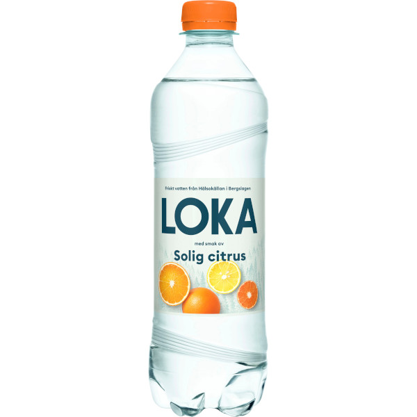 Loka Kolsyrat Vatten Solig Citrus