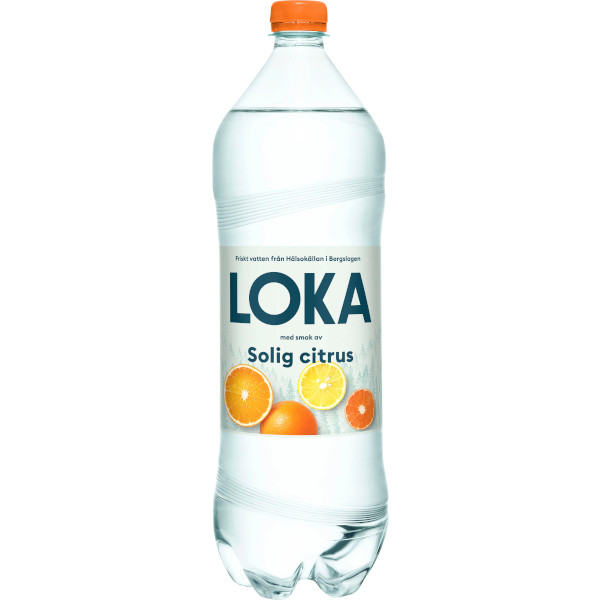 Loka Kolsyrat Vatten Solig Citrus