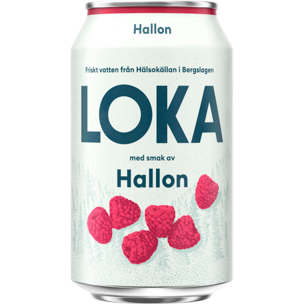 Loka Kolsyrat Vatten Hallon